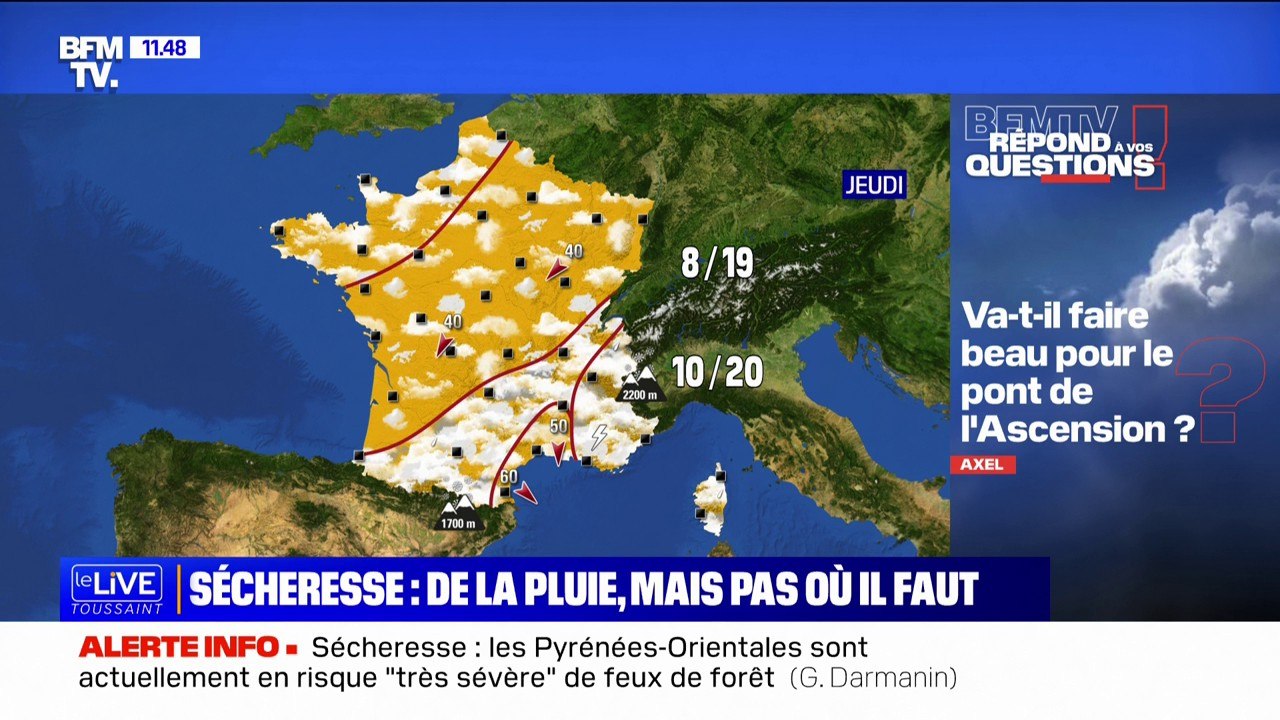 Va-t-il faire beau pour le pont de l'Ascension? BFMTV répond à vos questions