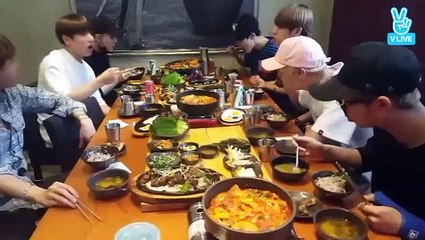 2016.06.11 | BTS Eat Jin Live : 생일상 - 2