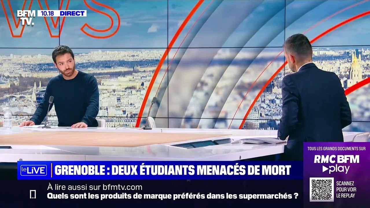 Des militants de l'UNI Grenoble menacés de mort - BFMTV