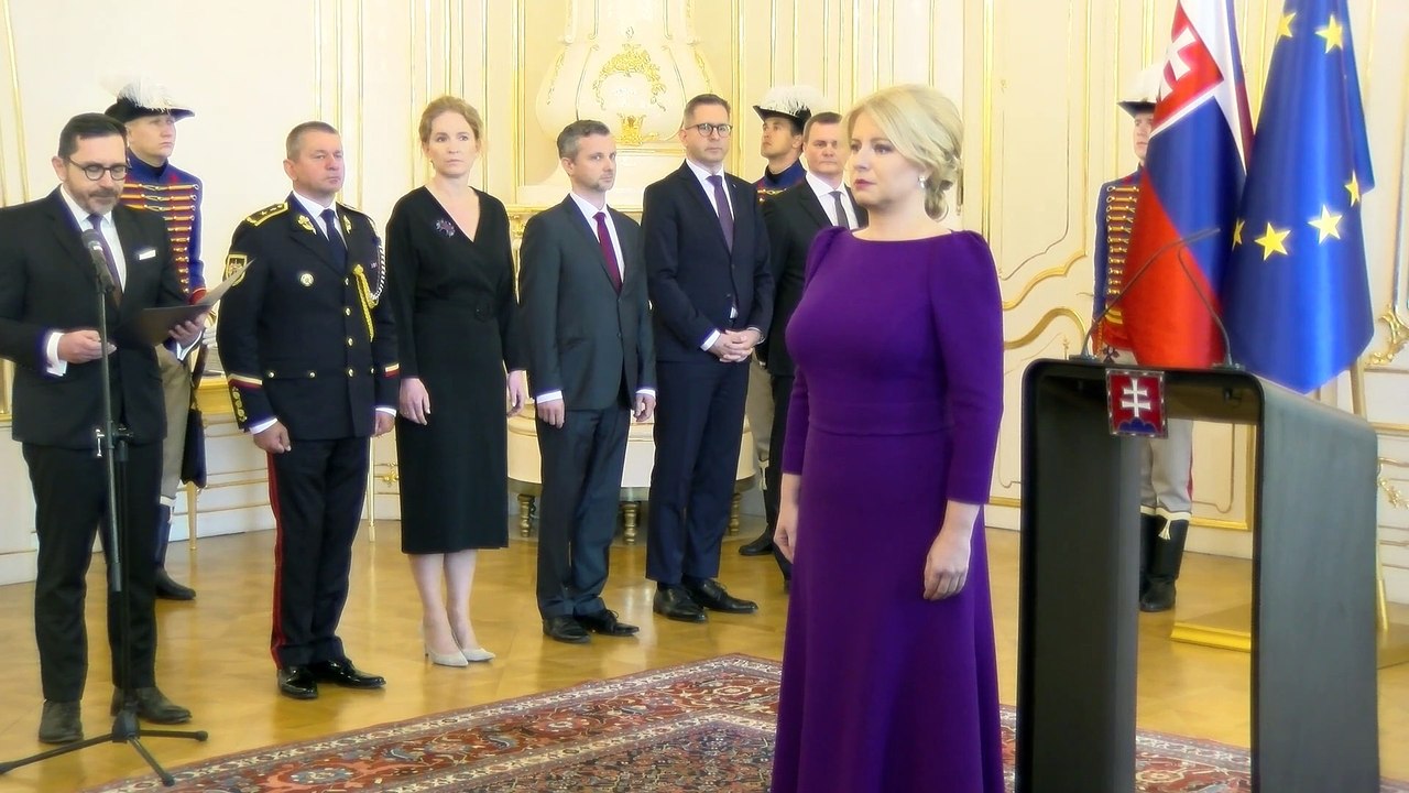 ZÁZNAM: Prezidentka SR Z. Čaputová vymenovala novú vládu Ľ. Ódora