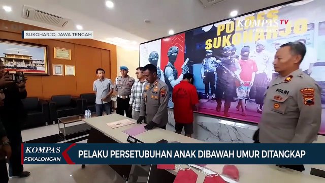 Kapolres Sukoharjo Rilis Kasus Melarikan Anak di Bawah Umur dan Persetubuhan