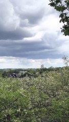 Mini tornado forms in the skies over Milton Keynes