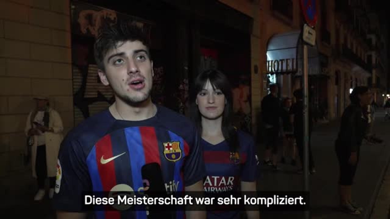Barca ist Meister - Die Fans sind begeistert