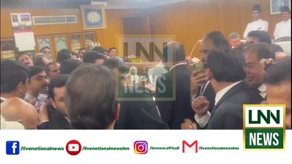 Inside Video of Imran khan and Bushra bibi From lahore high Court | Lnn