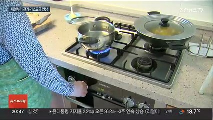 4인 가구 전기 3,020원·가스 4,400원 더 낸다