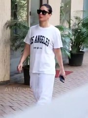 Kareena Kapoor Khan puts in work at Shankar Mahadevan Studio as she gets busy with her dubbing schedule.