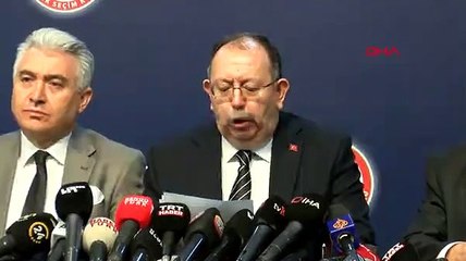 YSK, kesin olmayan seçim sonuçlarını açıkladı