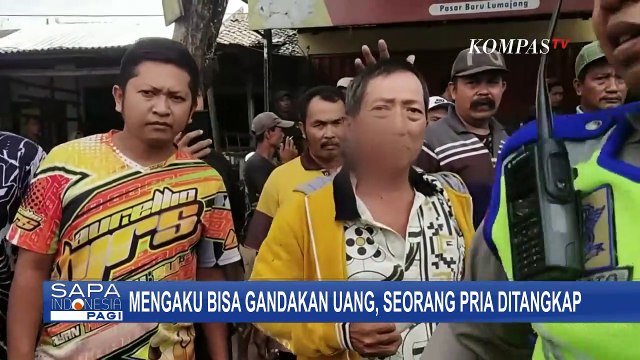 Mengaku Bisa Gandakan Uang, Pria 71 Tahun Nyaris Dihakimi Warga di Jawa Timur