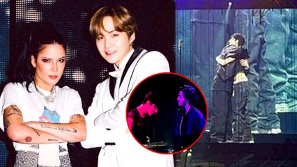 Fans Were Thrilled To See Halsey Join SUGA On Stage