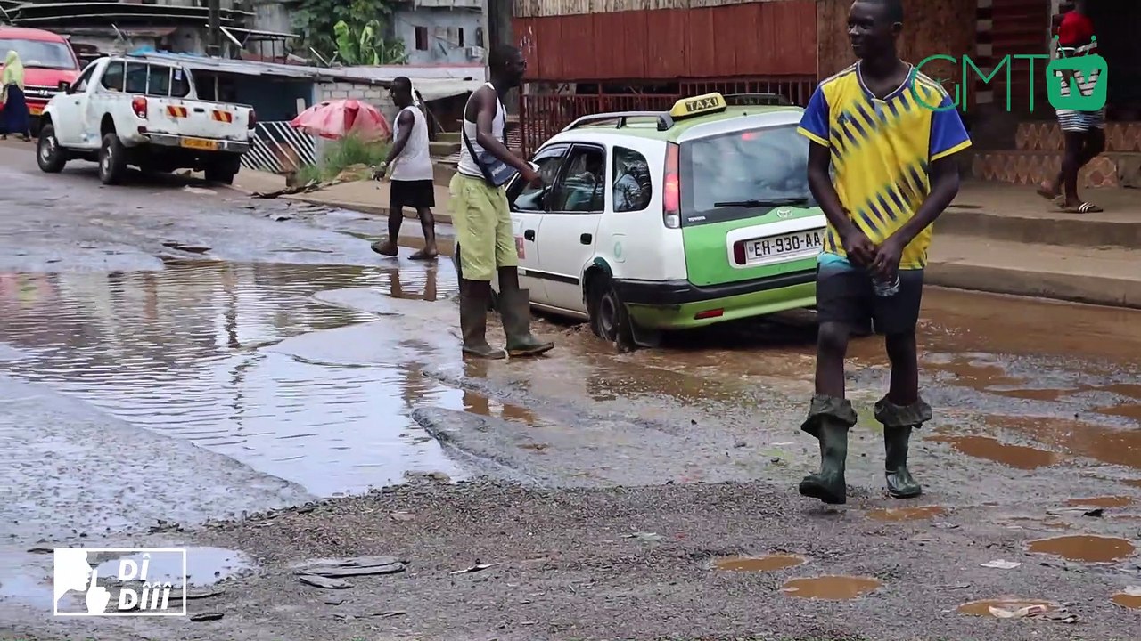 [Dîdîîî] Libreville : l'axe Cité Mebiame- Nkembo jonché de nids-de-poules