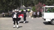 Şanlıurfa'da vefat eden polis memuru törenle memleketine uğurlandı
