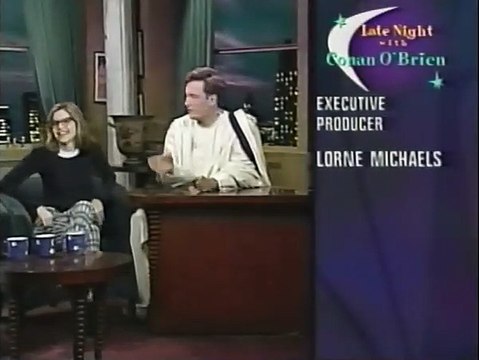 Late Night With Conan O'Brien NBC Split Screen Credits