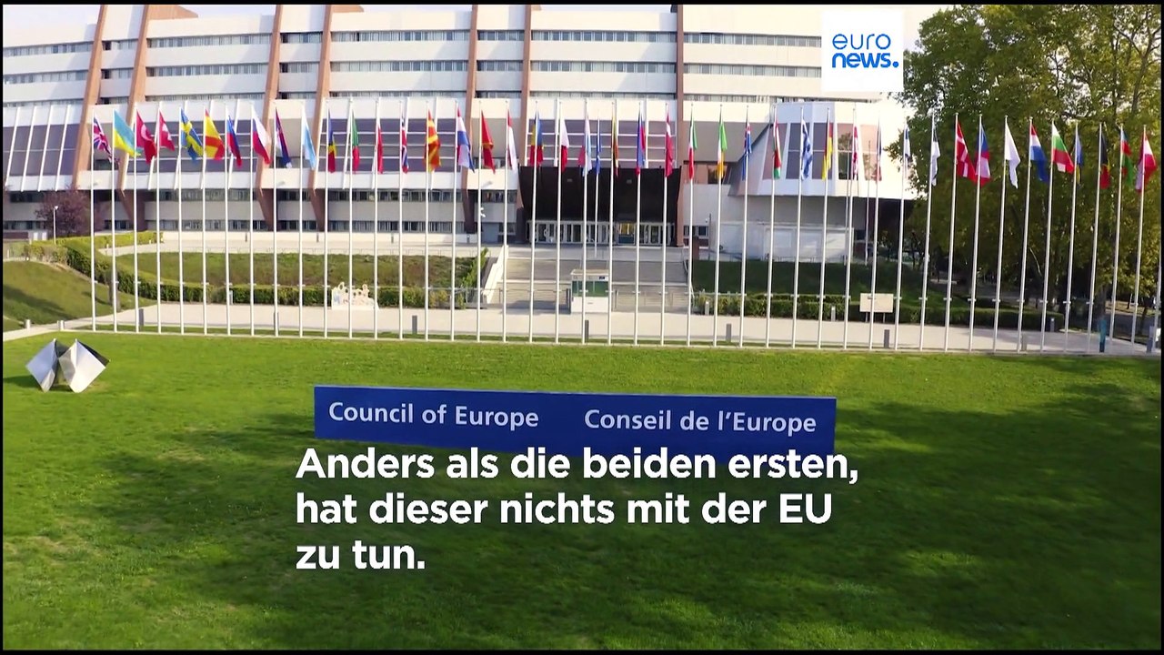 Der Europarat hat nichts mit der EU zu tun. Aber womit dann? Hier erfahren Sie es