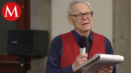 Reportero inglés elogia a AMLO y la 4T con escrito en La Mañanera