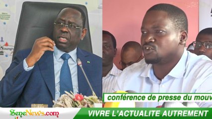 Aliou Sanè hausse le ton et révèle que : "Macky par A ou B , il va