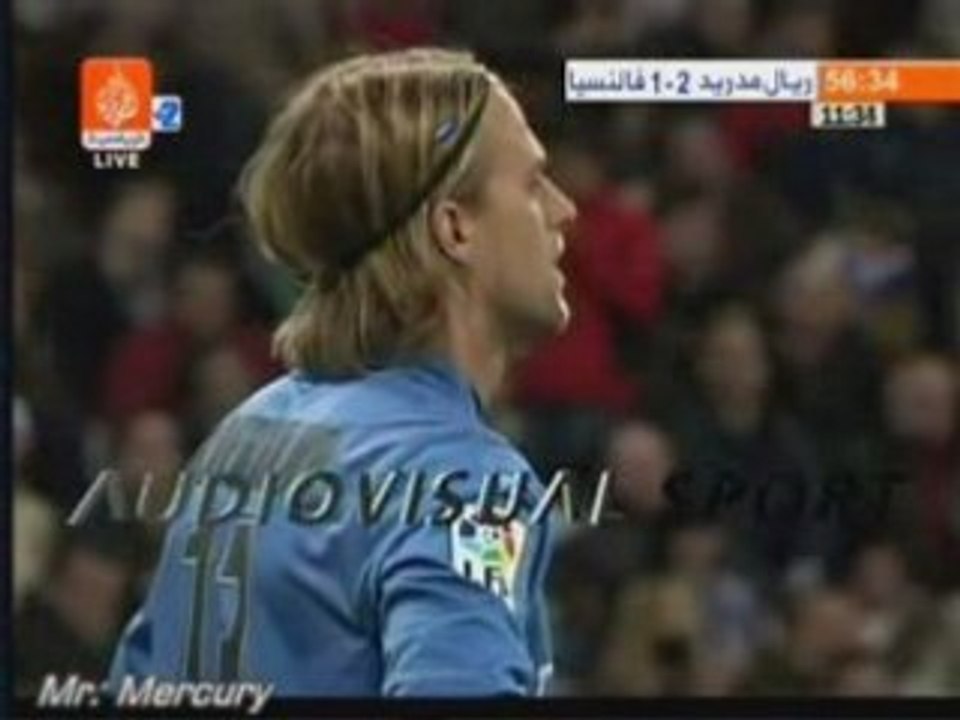 Real Madryt - Valencia [2-1 Raul]