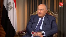 الوزير سامح شكري ضيف شريف عامر في حلقة خاصة من يحدث في مصر غدا الثلاثاء الـ10 مساء على MBC مصر