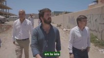 El vicepresidente de la Junta, Juan García-Gallardo, en Fuerteventura.