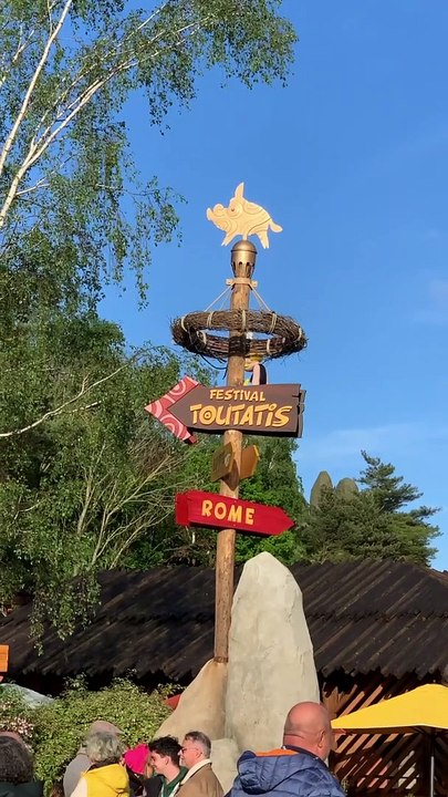 L'inauguration du Festival Toutatis au Parc Astérix, on a testé l'attraction Toutatis