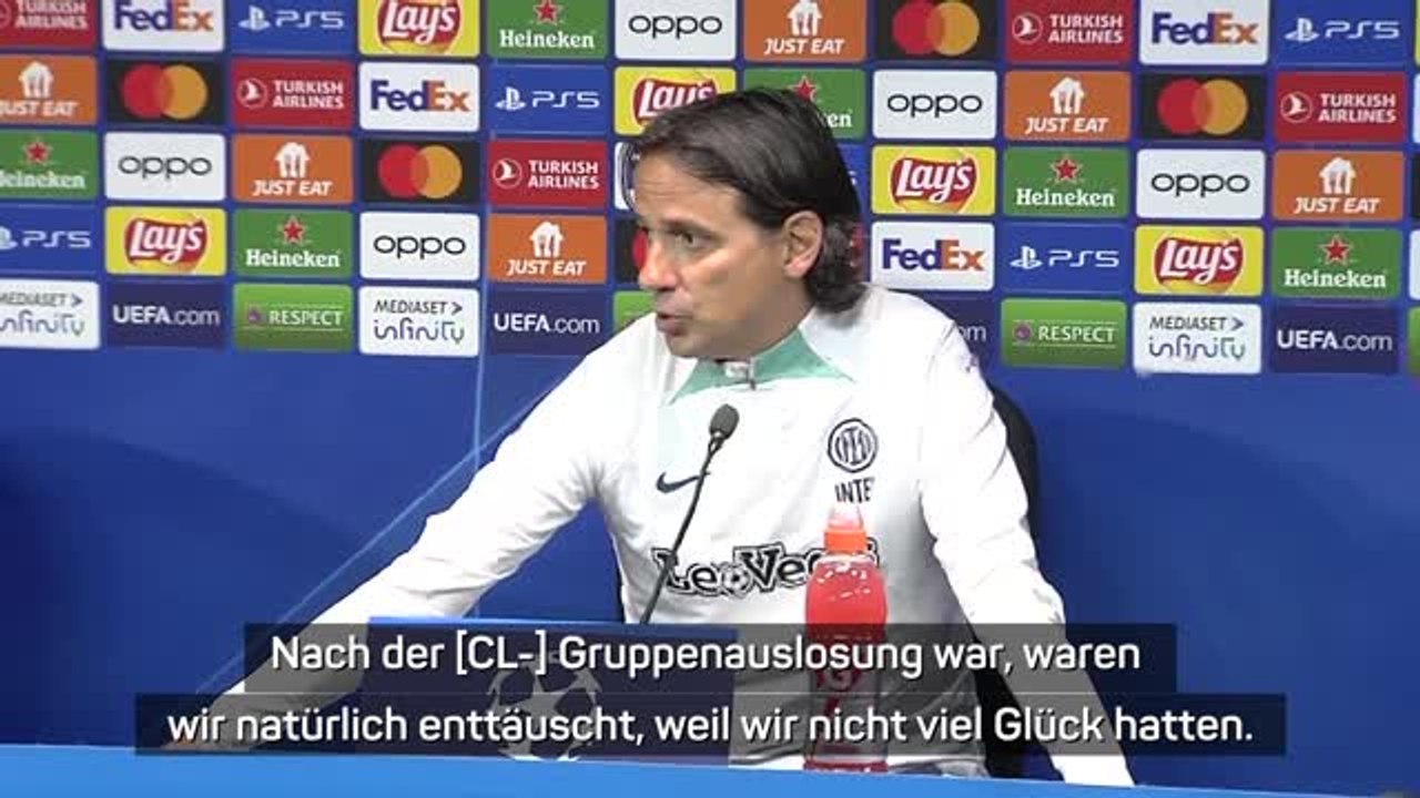 Inzaghi vor CL-Rückspiel: 'Viel Selbstvertrauen'