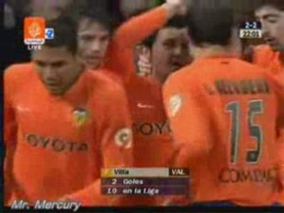Real Madryt - Valencia [2-2 Villa]