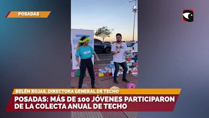 Posadas  “Proyectamos construir 19 viviendas más de emergencia” aseguraron desde Techo tras haber culminado su colecta anual