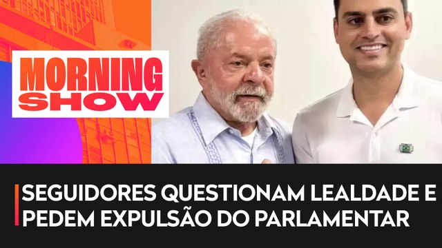 Deputado do PL posta foto com Lula e recebe críticas de colegas do partido