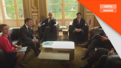 Macron bertemu CEO syarikat antarabangsa di Perancis