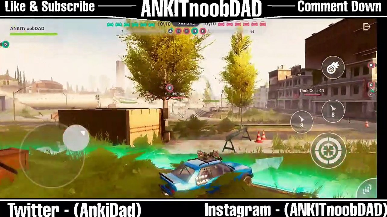 STEEL RAGE PVP CAR SHOOTING IOS ANDROID GAMEPLAY UPDATED MAPS - MONSTER CAR _HD(1)