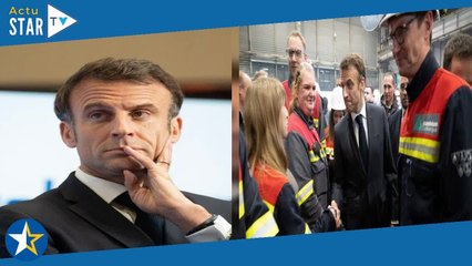 Emmanuel Macron : son allusion à l'une de ses petites phrases polémiques fait mouche