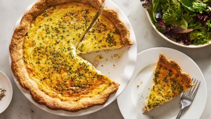 We're Making This Ham & Cheese Quiche Just For The Buttery Crust