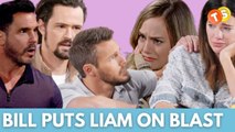 B&B Spoilers: Bill's Chilling Warning Leaves Liam Speechless, Sheila Devises a New Plan