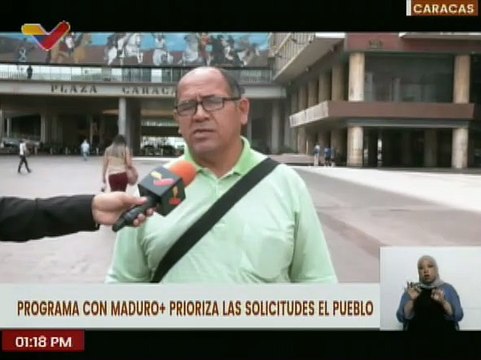 Caraqueños afirman que el programa “Con Maduro +” aporta información de interés para el pueblo