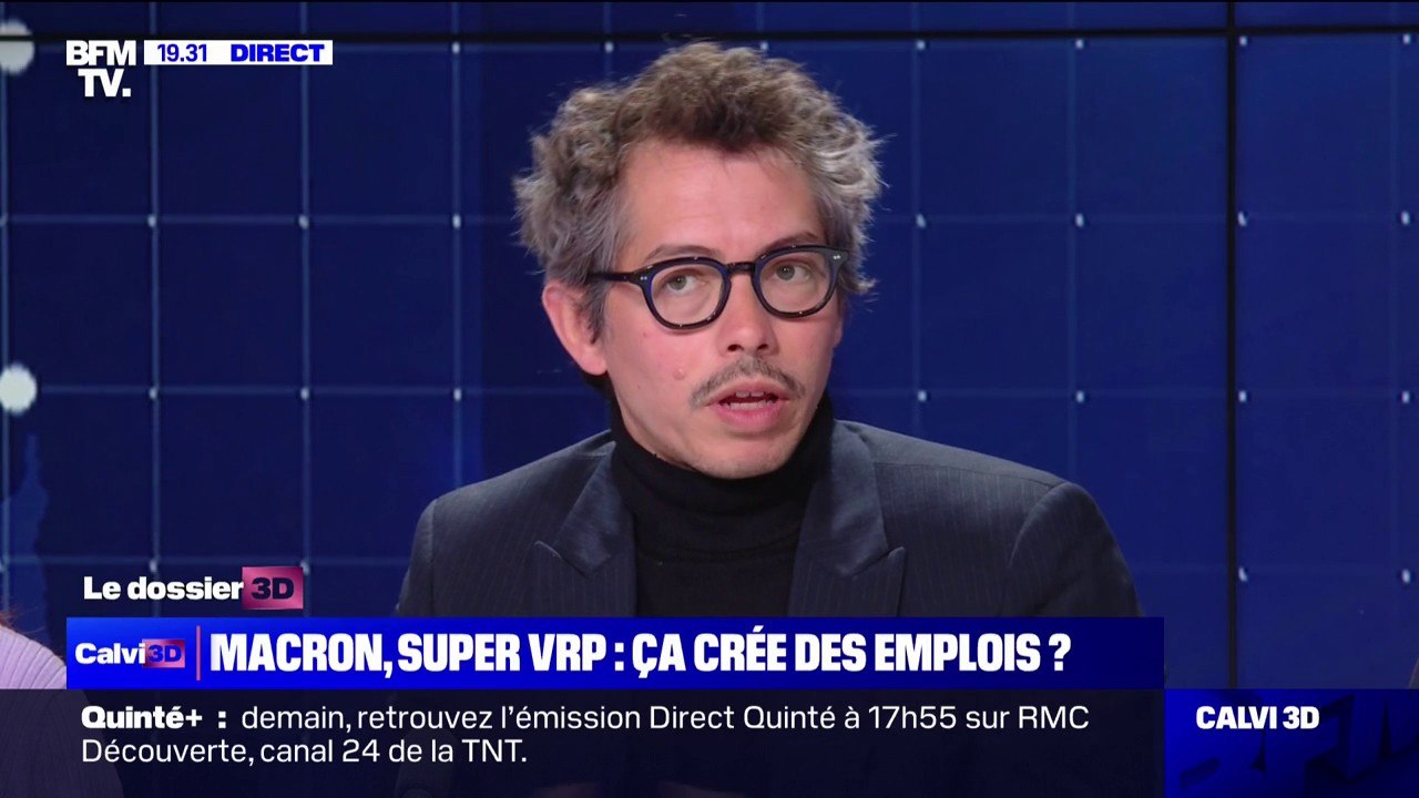 Choose France: "Emmanuel est un très bon VRP" juge Thomas Porcher (Économistes Atterrés)