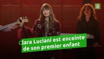 Clara Luciani attend son premier enfant