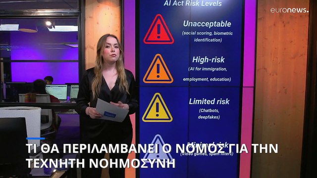 Τι θα περιλαμβάνει ο νόμος για την τεχνητή νοημοσύνη