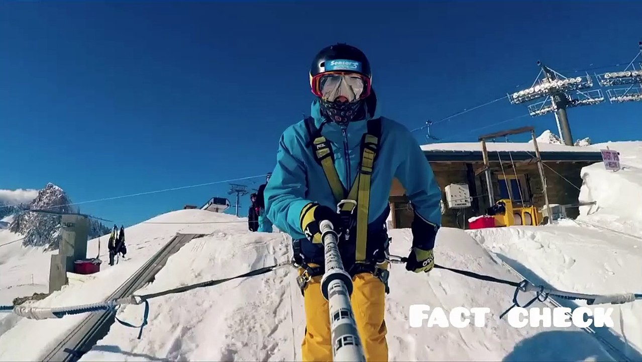 ski ramp bungy jumping