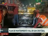 Táchira | Más de 4 mil toneladas de asfaltos son colocadas en las principales vías de San Cristóbal