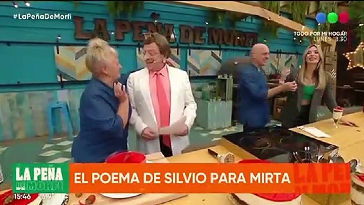 Jésica Cirio sufrió un susto en La Peña de Morfi