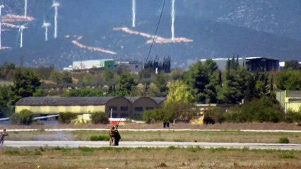 ATHENS FLYING WEEK 2022 , chinook, kiowa warrior, nh90 in tactical demonstration