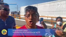 Vecinos bloquean puente Allende en Veracruz