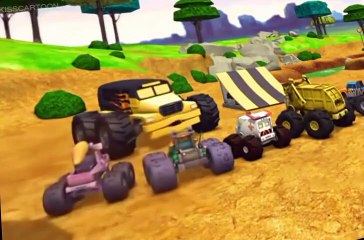 Bigfoot Presents: Meteor and the Mighty Monster Trucks Bigfoot Presents: Meteor and the Mighty Monster Trucks E006 Team Work