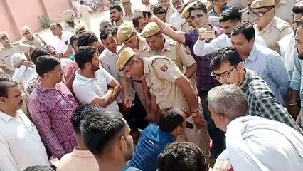 मन्नीवाली में राहत शिविर का बहिष्कार,धरना लगाया