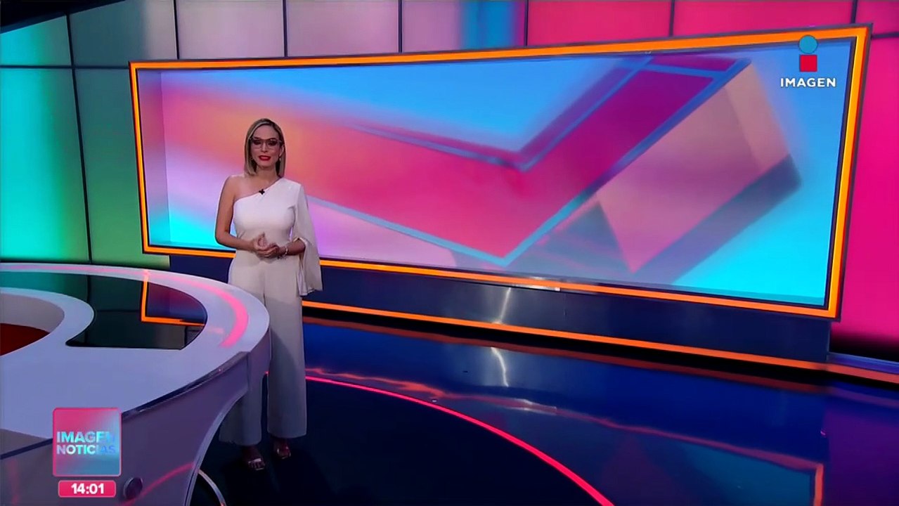 Bienvenida, Crystal Mendivil a la segunda emisión de Imagen Noticias