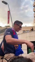 Lewandowski saca a relucir los pasos prohibidos en la rúa del Barça