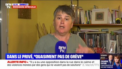 Réception des syndicats à Matignon: "La première des exigences sera le retrait de la réforme des retraites" affirme Céline Verzeletti (CGT)