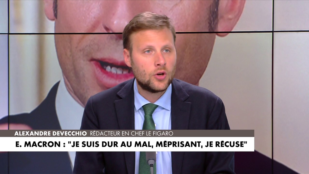 Alexandre Devecchio sur Emmanuel Macron : «Il communique beaucoup, c'est une marque d'impuissance»