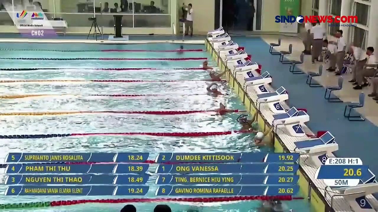 Horee! Cabor Fin Swimming Sabet 20 Medali di SEA Games Kamboja