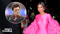 Kim Kardashian Sparks Romance Rumors With Tom Brady