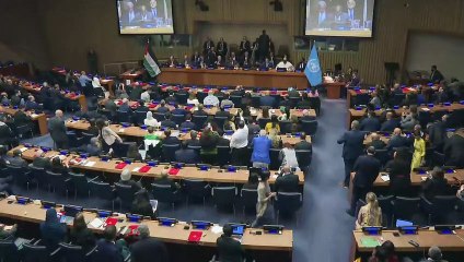 Presidente palestino pide "suspender" a Israel de la ONU en 75 aniversario de éxodo masivo